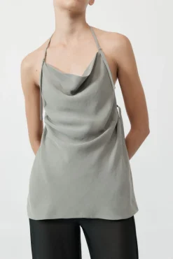 Tops*St. Agni Adjustable Strap Top - Shadow