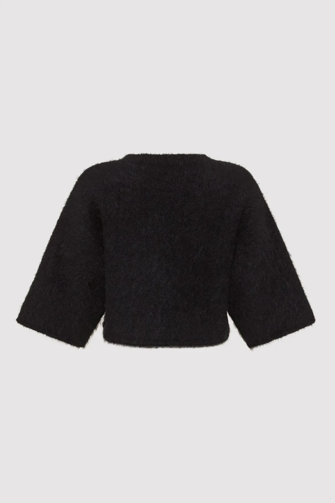 T-Shirts*St. Agni Alpaca Cropped Tee - Black