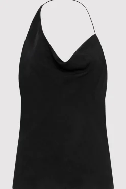 Tops*St. Agni Asymm Drape Top - Washed Black