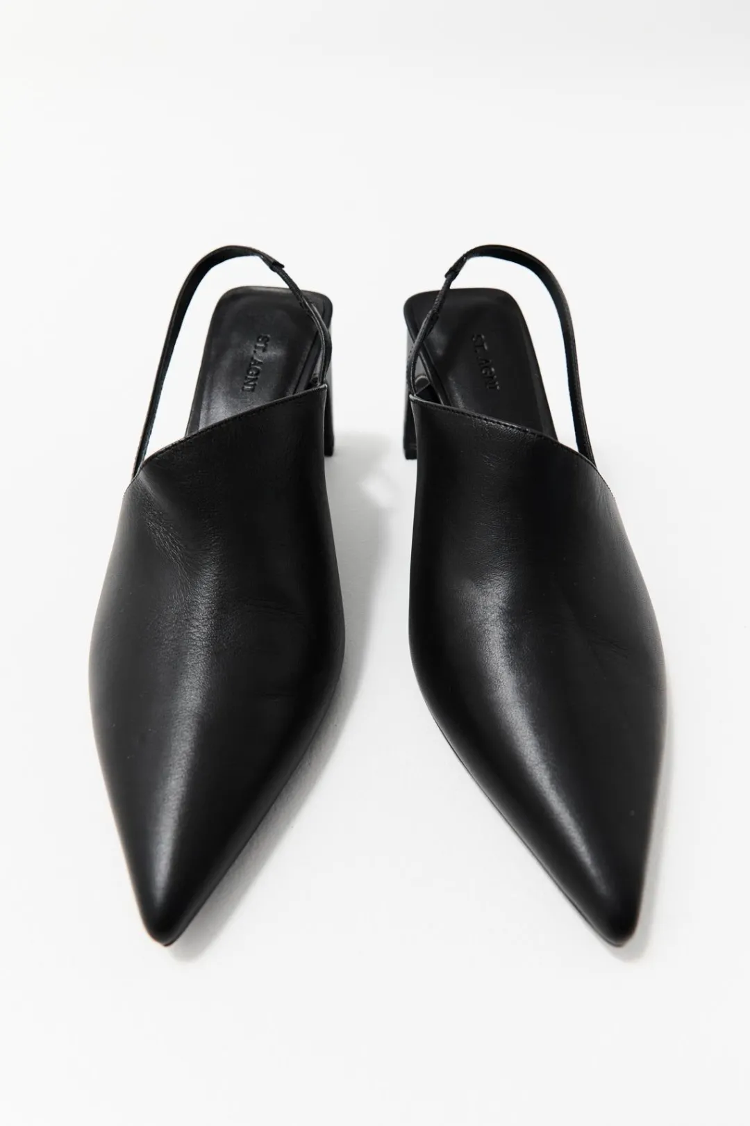 Heels*St. Agni Asymmetric Heel - Black