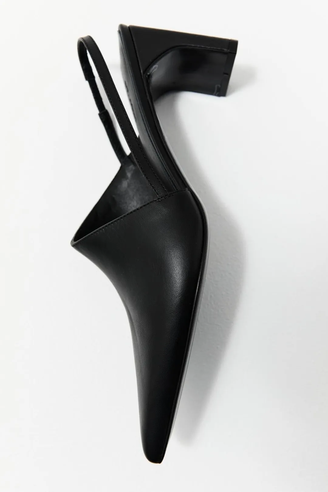 Heels*St. Agni Asymmetric Heel - Black