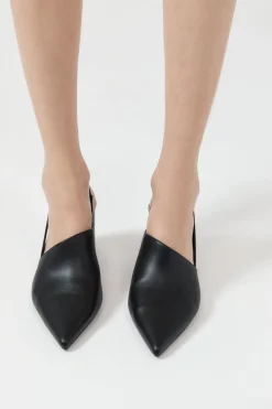 Heels*St. Agni Asymmetric Heel - Black