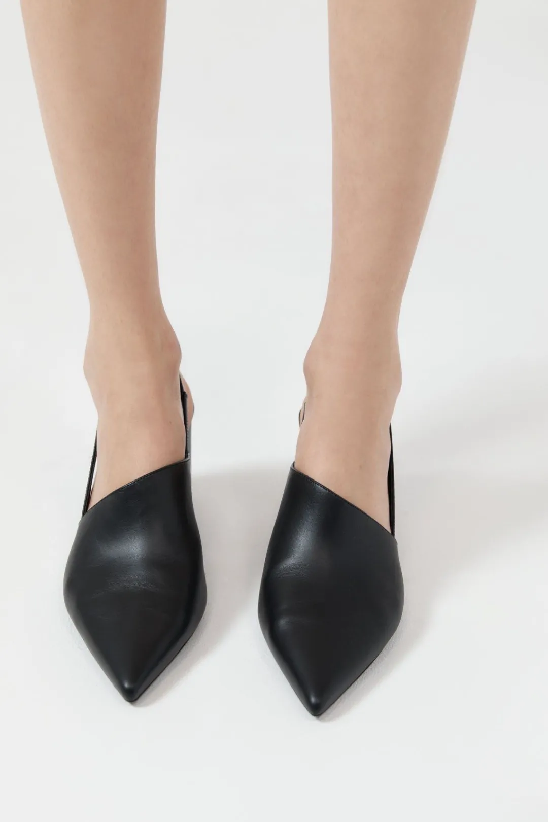 Heels*St. Agni Asymmetric Heel - Black