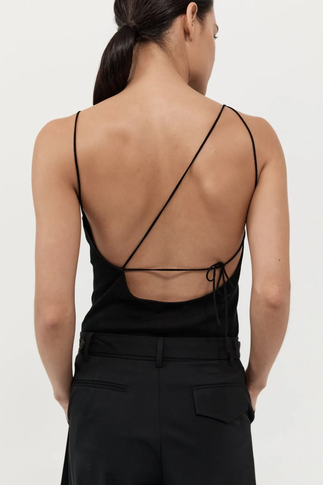 Knitwear*St. Agni Ava Knit Top - Jet Black