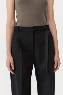 Pants*St. Agni Belted Pants - Black