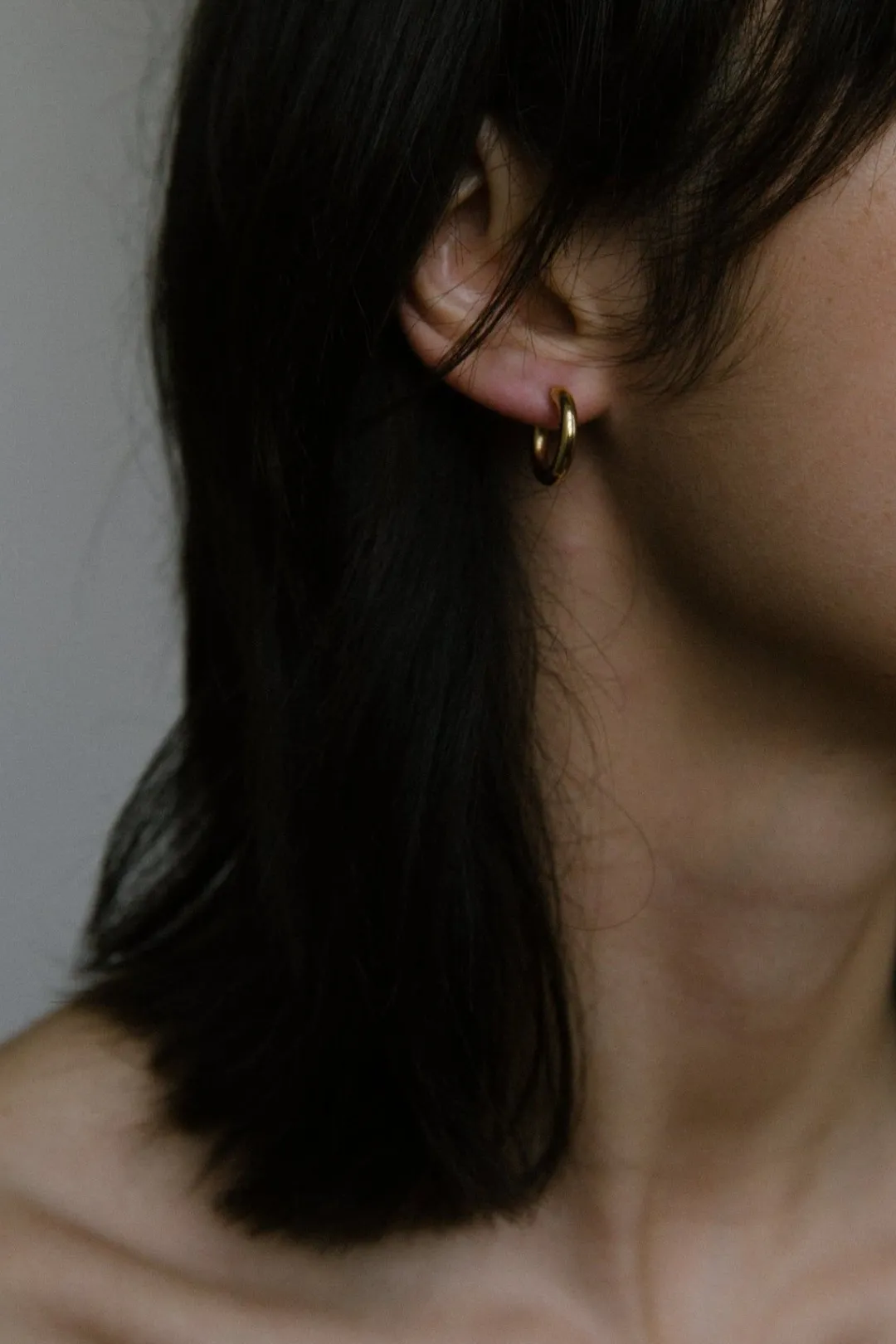 Jewellery*St. Agni Bianca Hoops - By Vermeer