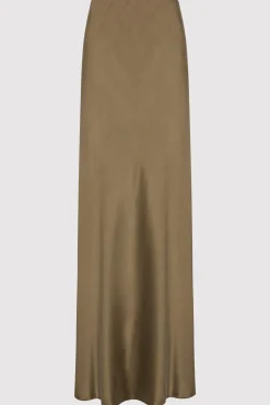 Skirts*St. Agni Bias Slip Skirt - Kelp