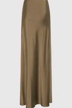 Skirts*St. Agni Bias Slip Skirt - Kelp