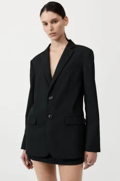 Jackets*St. Agni Carter Blazer - Black