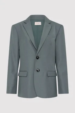 Tailoring*St. Agni Carter Blazer - Slate