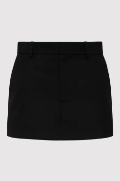 Tailoring*St. Agni Carter Mini Skirt - Black