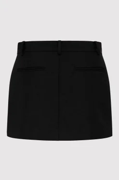 Tailoring*St. Agni Carter Mini Skirt - Black