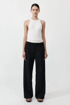 Tailoring*St. Agni Carter Trousers - Black