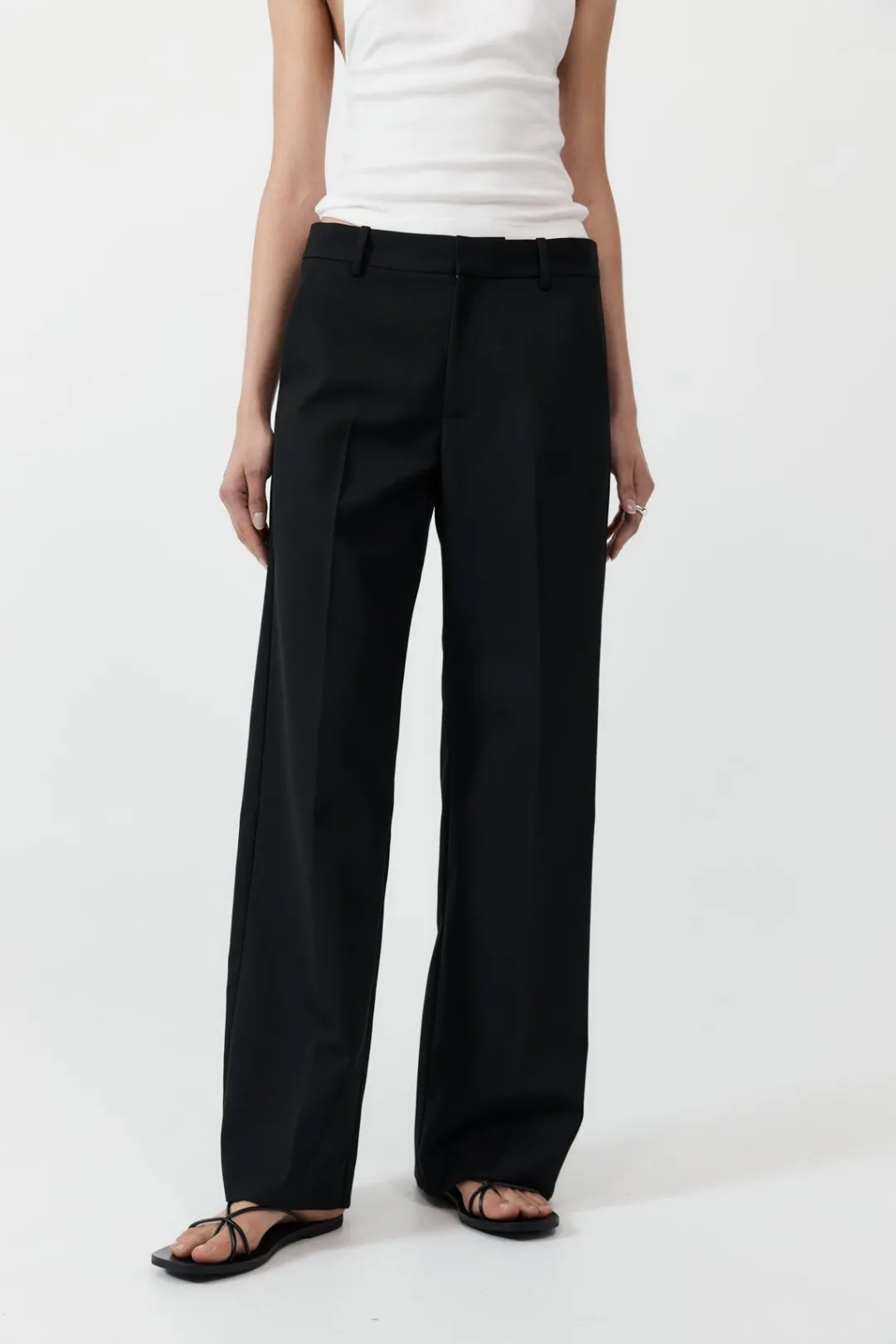 Tailoring*St. Agni Carter Trousers - Black