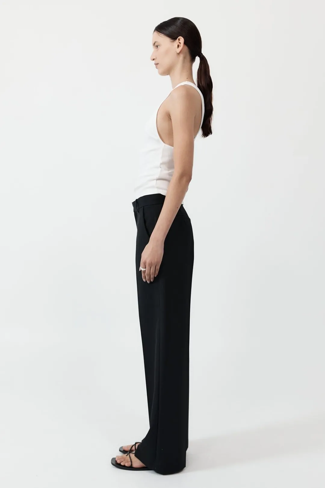 Tailoring*St. Agni Carter Trousers - Black