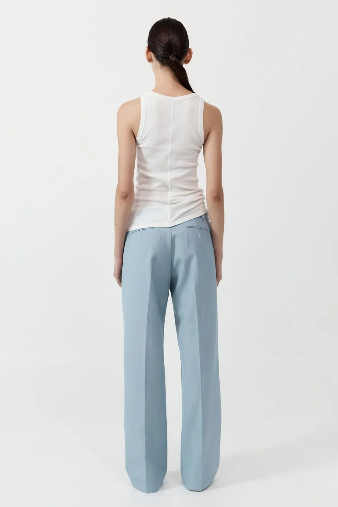 Pants*St. Agni Carter Trousers - Stone Blue
