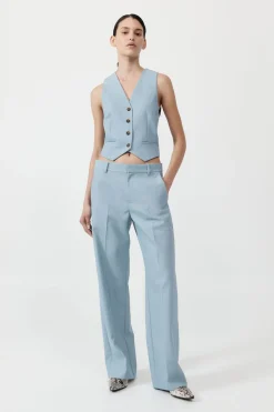 Pants*St. Agni Carter Trousers - Stone Blue
