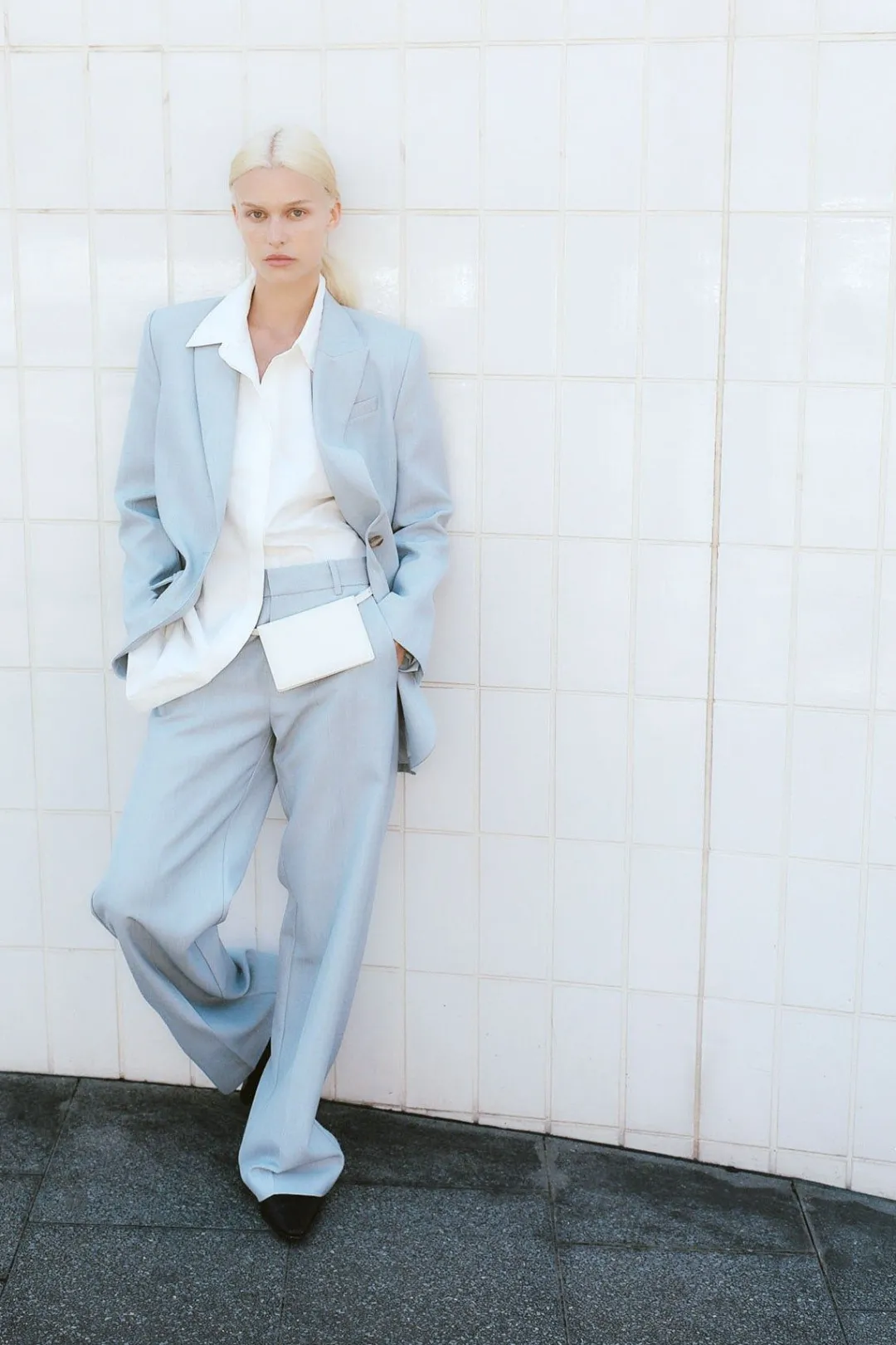 Pants*St. Agni Carter Trousers - Stone Blue