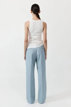 Tailoring*St. Agni Carter Trousers - Stone Blue
