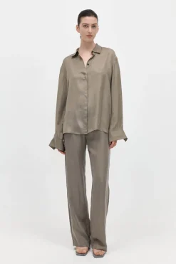 Tops*St. Agni Classic Shirt - Castor Grey