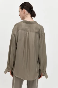 Tops*St. Agni Classic Shirt - Castor Grey