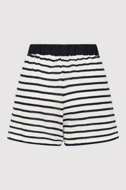 Shorts*St. Agni Copain Knit Shorts - Brenton Stripe