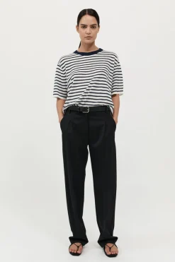 Tops*St. Agni Copain Knit Tee - Brenton Stripe