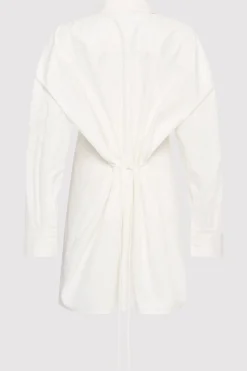 Dresses*St. Agni Cotton Oversized Shirt Dress - White