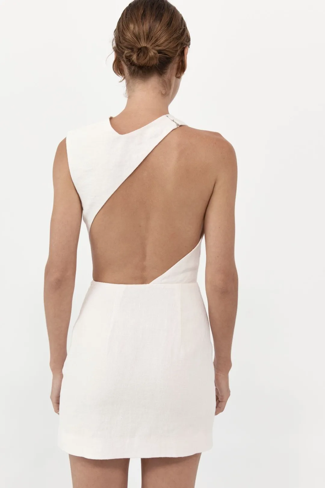 Dresses*St. Agni Deconstructed Mini Dress - Ivory