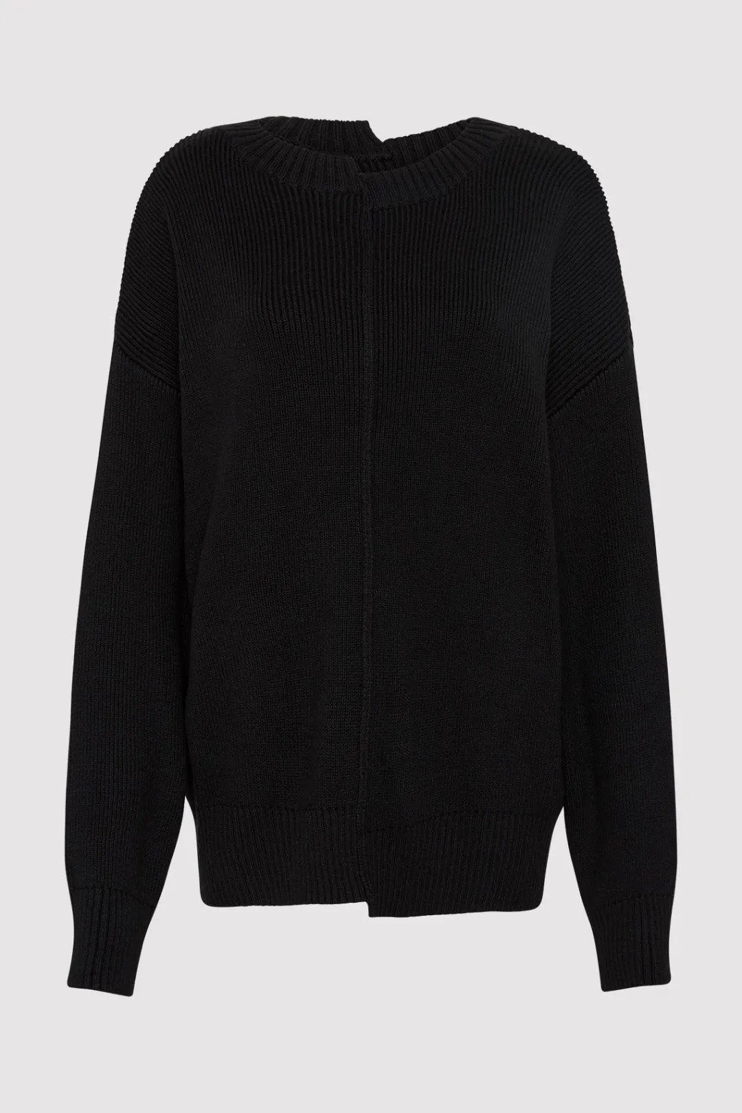 Jumpers*St. Agni Deconstructed Pullover - Black