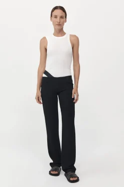 Pants*St. Agni Deconstructed Trousers - Black