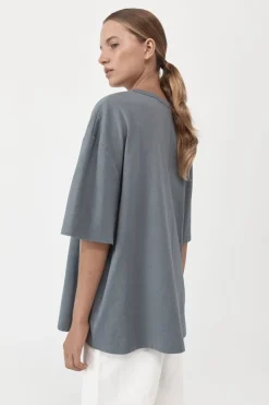 Unisex*St. Agni Deconstructed T-Shirt - Diesel Grey