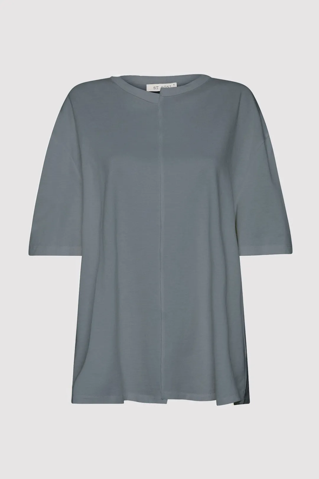 T-Shirts*St. Agni Deconstructed T-Shirt - Diesel Grey