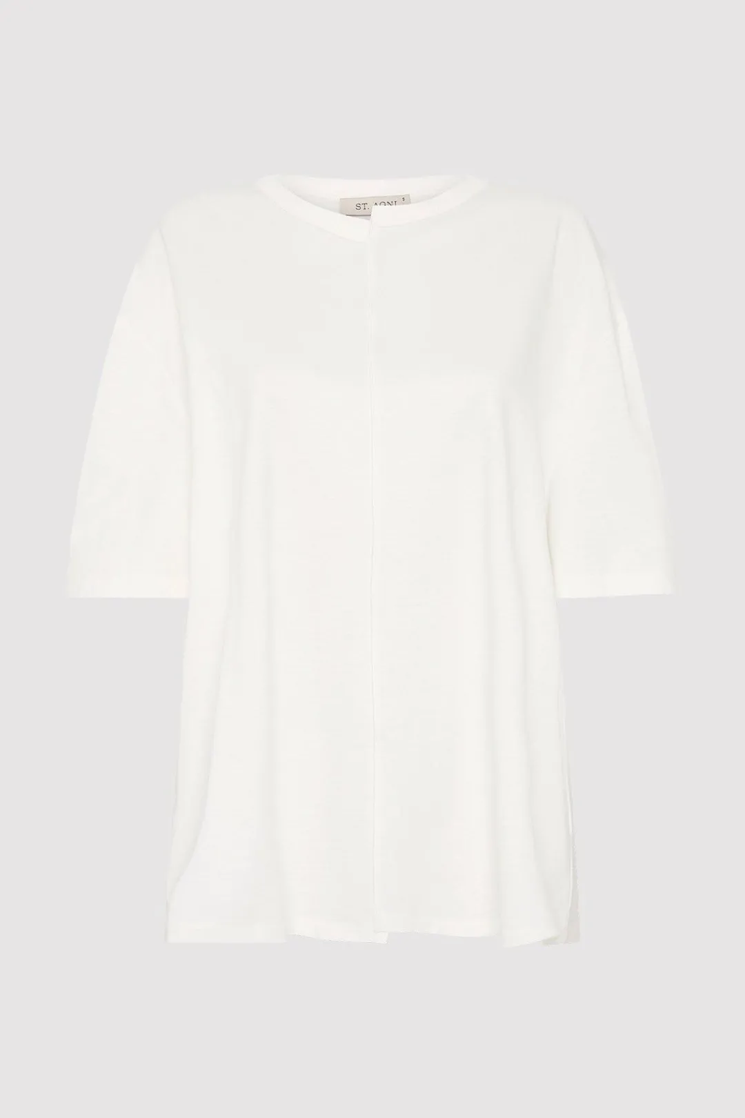 T-Shirts*St. Agni Deconstructed T-Shirt - White