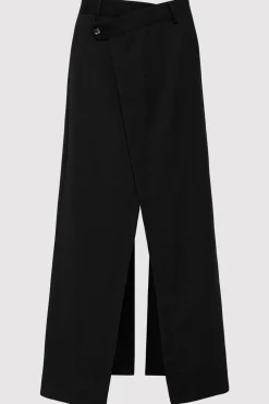 Skirts*St. Agni Deconstructed Waist Maxi Skirt - Black