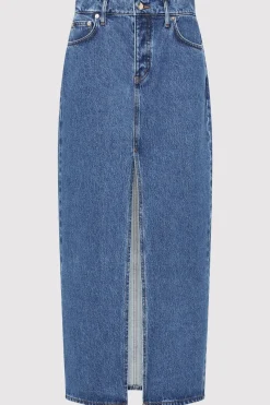 Skirts*St. Agni Denim Maxi Skirt - Denim Blue