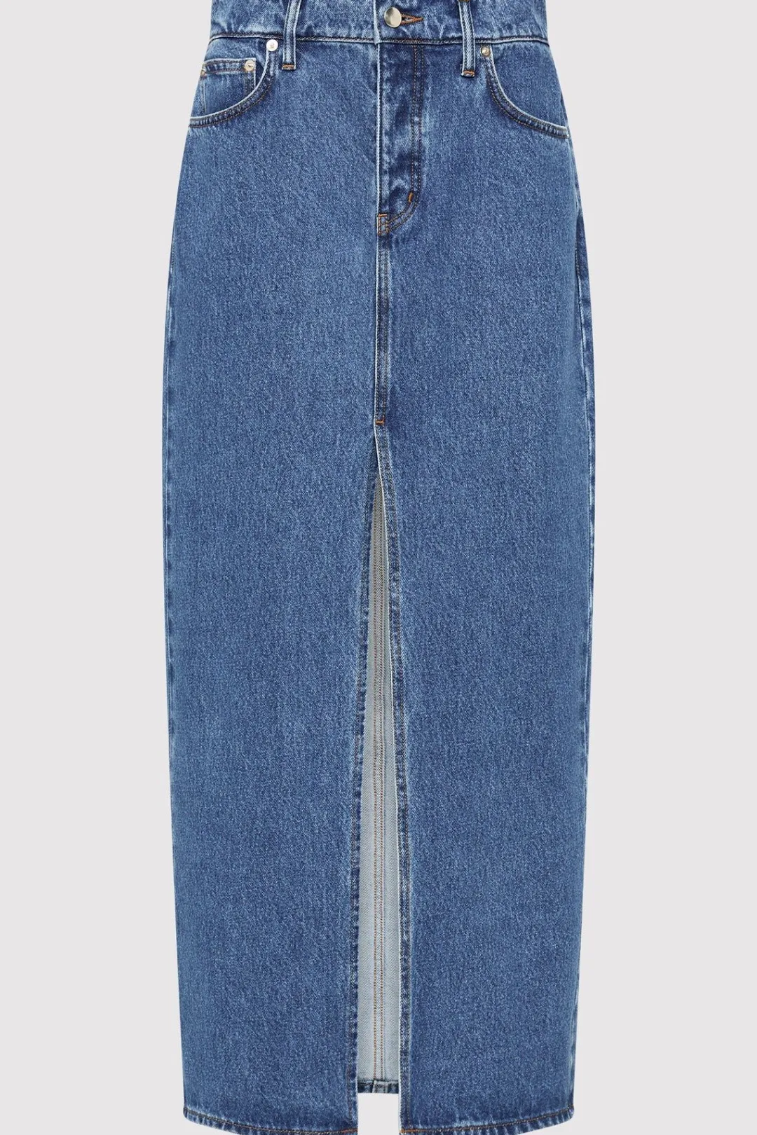 Denim*St. Agni Denim Maxi Skirt - Denim Blue