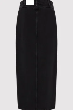 Skirts*St. Agni Denim Maxi Skirt - Washed Black