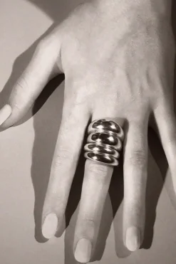 Jewellery*St. Agni Domed Ring - By AGMES