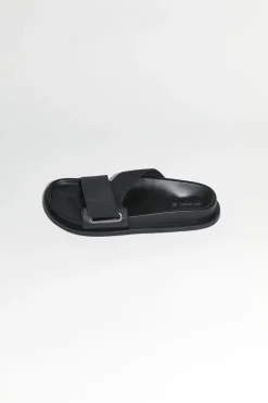 Slides*St. Agni Everyday Stretch Slide - Black