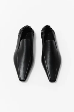 Flats*St. Agni Flat Loafer - Black