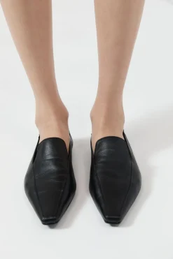 Flats*St. Agni Flat Loafer - Black