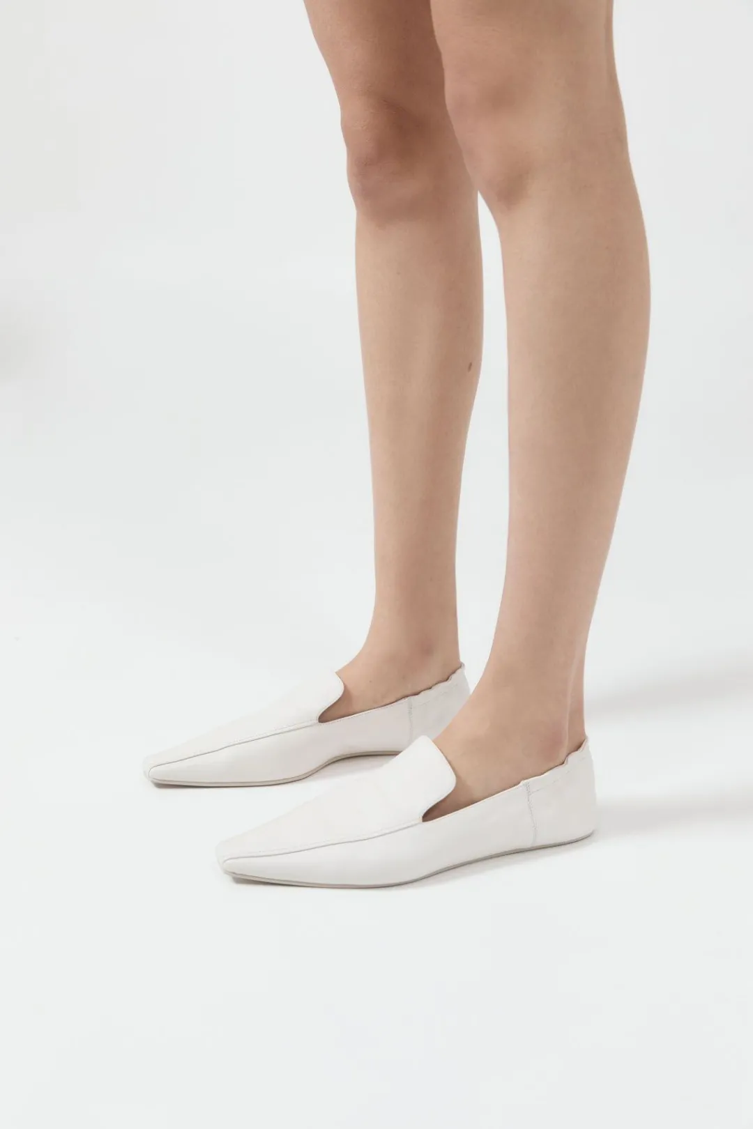Loafers*St. Agni Flat Loafer - White