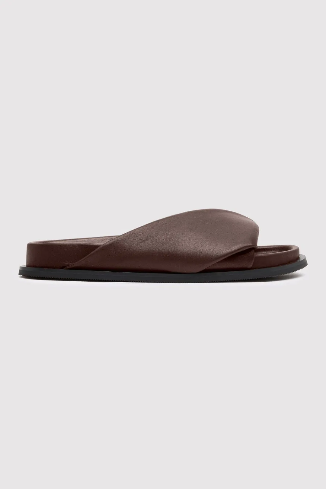 Slides*St. Agni Fold Detail Slide - Chocolate
