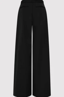 Pants*St. Agni Fold Trousers - Black