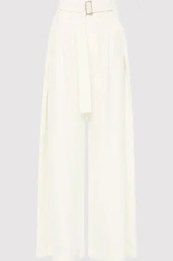 Tailoring*St. Agni Fold Trousers - Off White