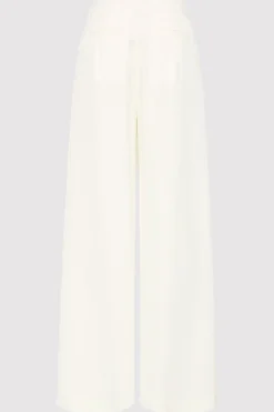 Tailoring*St. Agni Fold Trousers - Off White