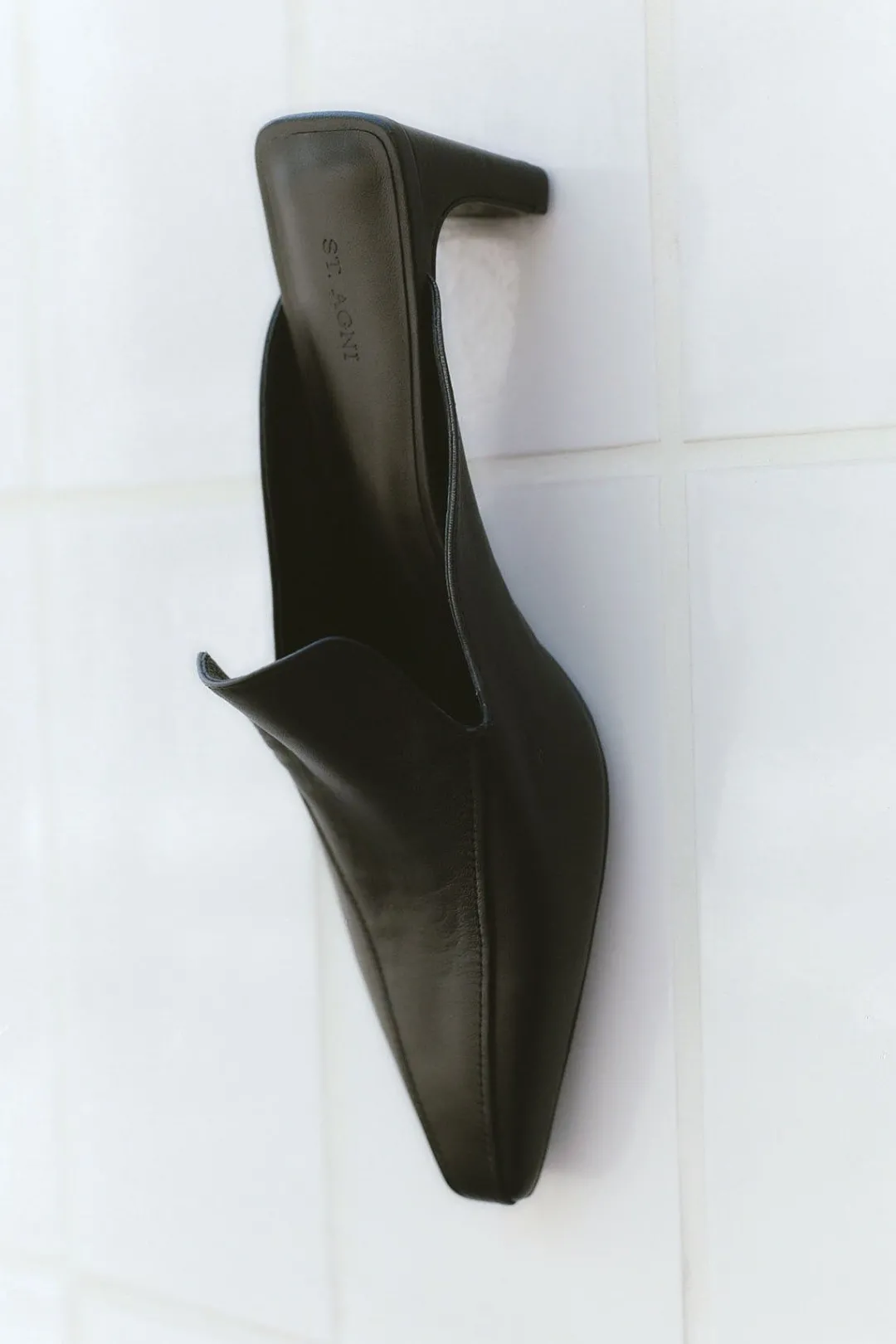 Loafers*St. Agni Heeled Loafer - Black