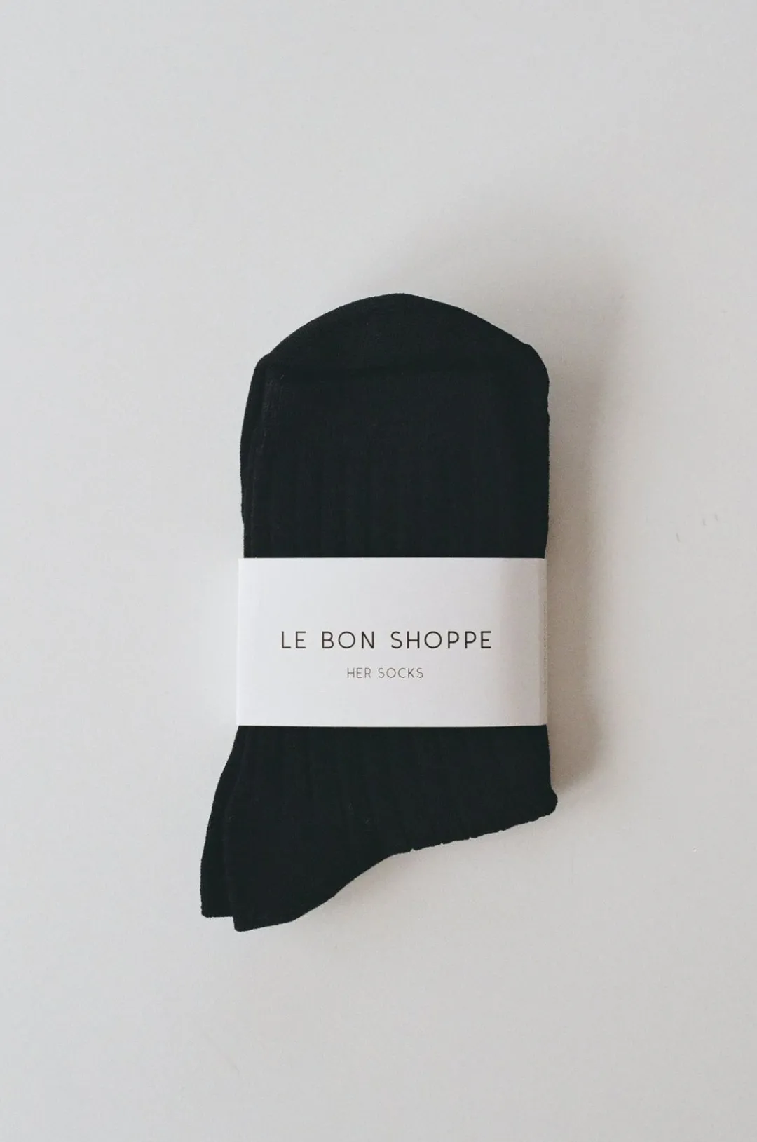 Socks*St. Agni Her Socks By Le Bon - Black