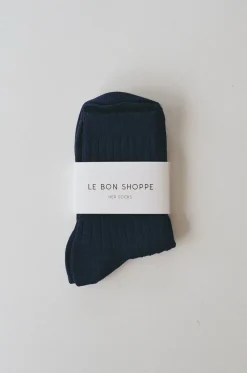 Socks*St. Agni Her Socks By Le Bon - Midnight Blue